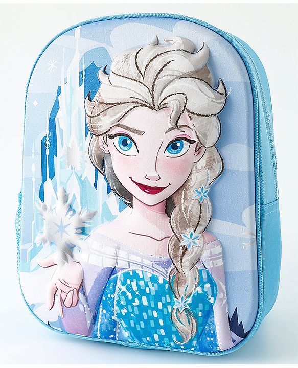 Babyhug Fashion Backpacks With Disney Frozen Princess Print - Multicolor