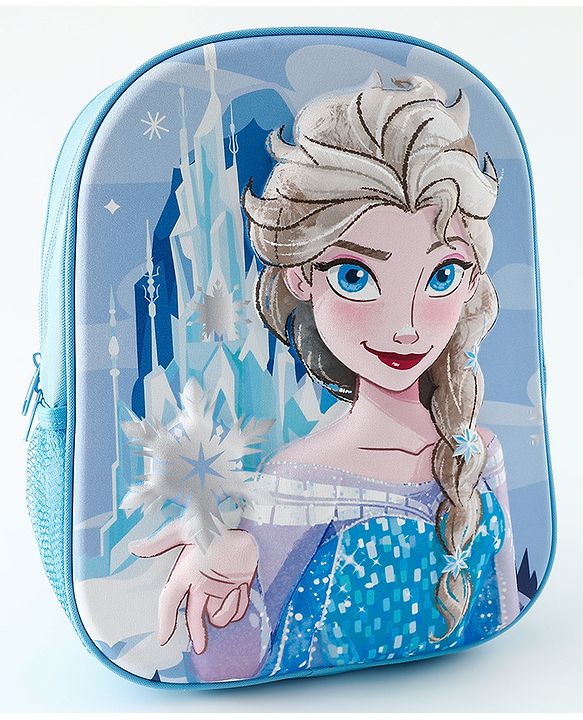 Babyhug Fashion Backpacks With Disney Frozen Princess Print - Multicolor