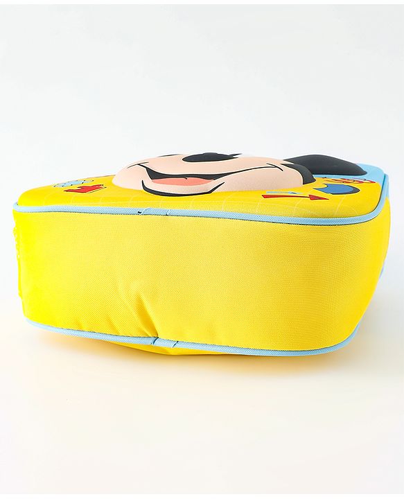Babyhug Fashion Backpacks With Mickey Mouse Print - Multicolor