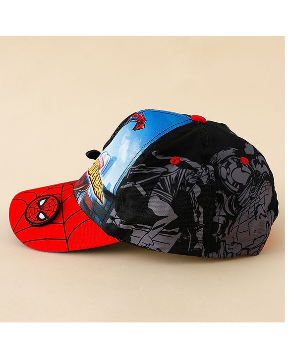 Pine Kids Marvel Baseball Cap With Spider-Man Print Multicolor - Diameter 17 cm