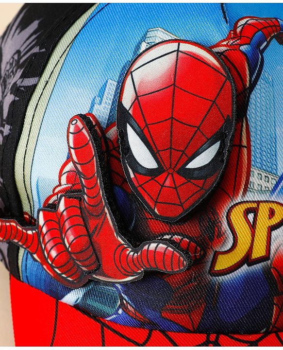 Pine Kids Marvel Baseball Cap With Spider-Man Print Multicolor - Diameter 17 cm