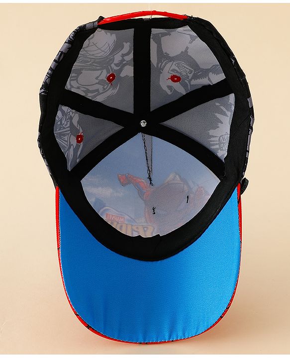 Pine Kids Marvel Baseball Cap With Spider-Man Print Multicolor - Diameter 17 cm