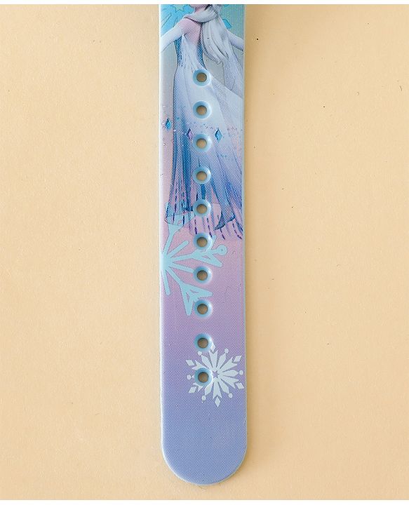 Babyhug Free Size Digital Watch with Frozen Print - Blue & White