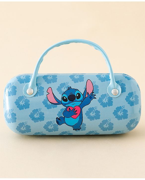 Babyhug Lilo & Stitch Print Glasses Case Free Size - Blue