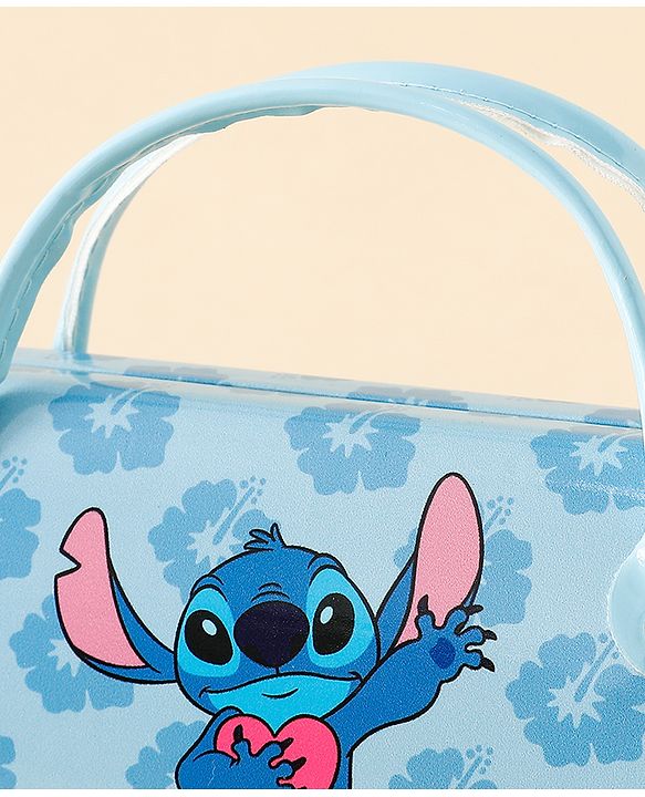 Babyhug Lilo & Stitch Print Glasses Case Free Size - Blue