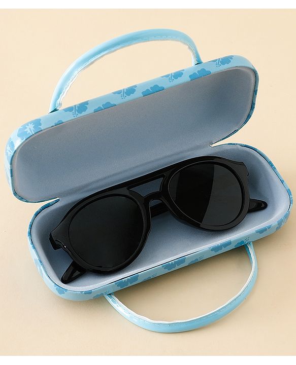 Babyhug Lilo & Stitch Print Glasses Case Free Size - Blue