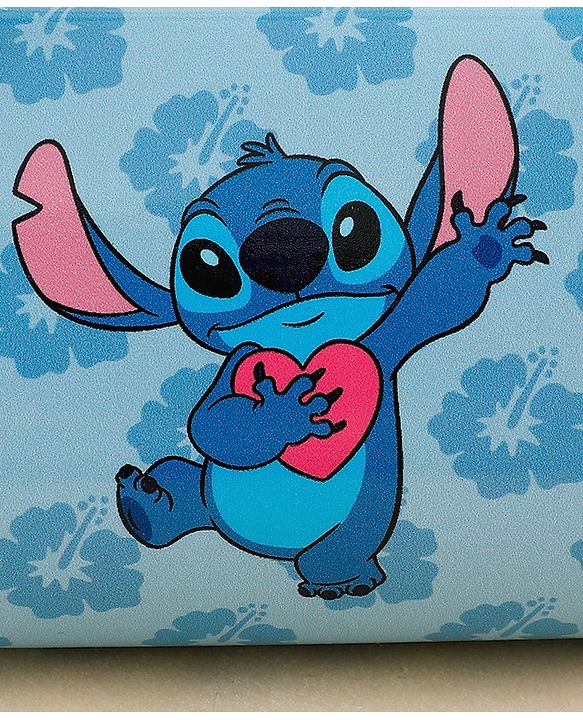 Babyhug Lilo & Stitch Print Glasses Case Free Size - Blue