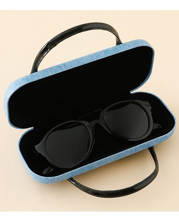 Babyhug Mickey Mouse Print Glasses Case Free Size - Blue