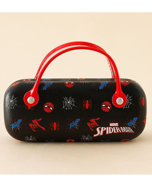 Babyhug Spiderman Print Glasses Case Free Size - Blue