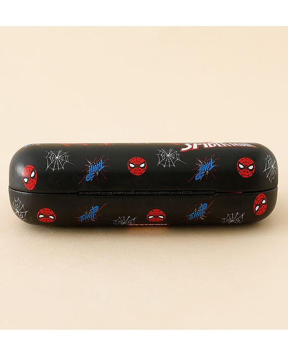 Babyhug Spiderman Print Glasses Case Free Size - Blue