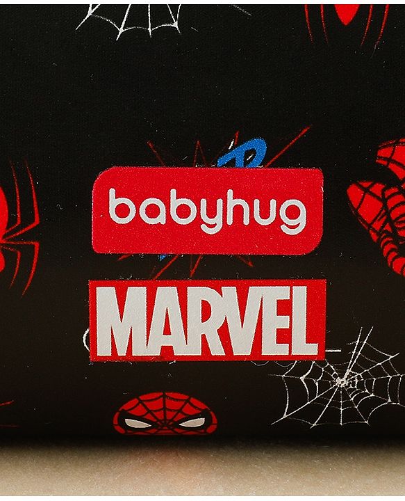 Babyhug Spiderman Print Glasses Case Free Size - Blue