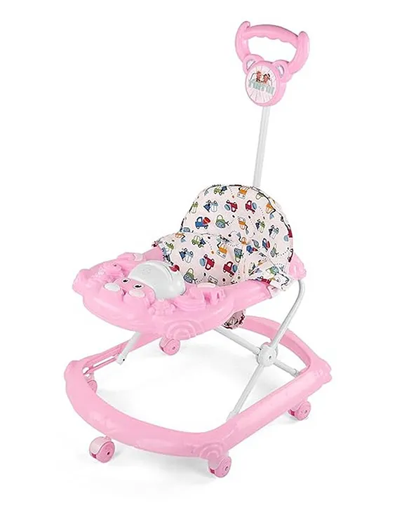 BabyGo Tintin Baby Walker for 6-24 Months, Baby Walker with Push