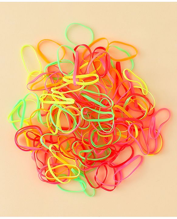 Babyhug Rubber Bands Pack of 4 - Multicolor