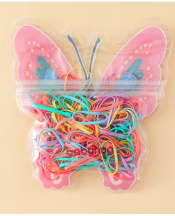 Babyhug Rubber Bands Pack of 4 - Multicolor
