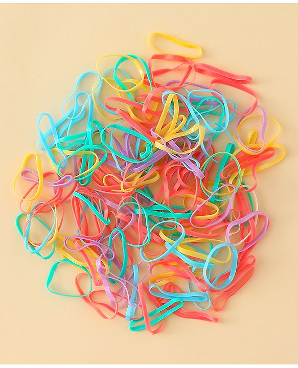 Babyhug Rubber Bands Pack of 4 - Multicolor