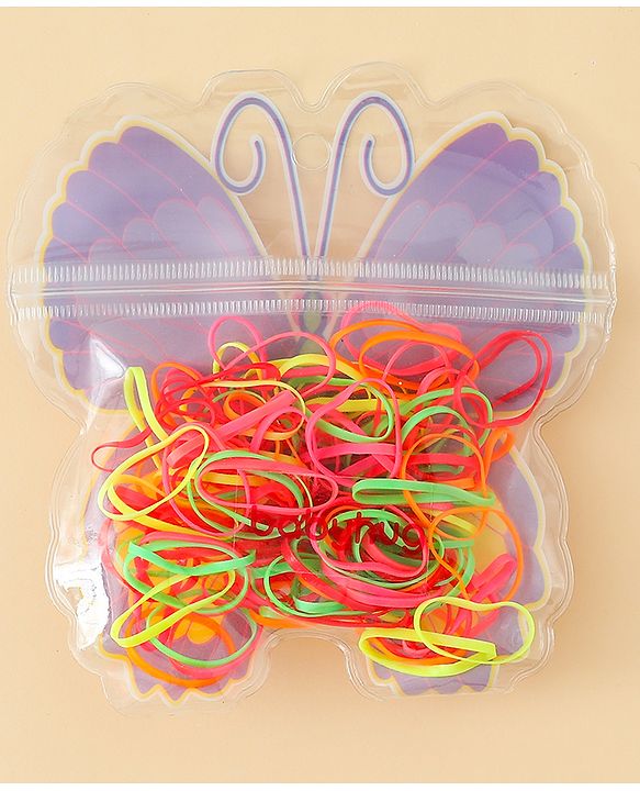 Babyhug Rubber Bands Pack of 4 - Multicolor