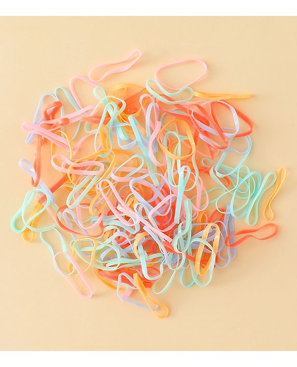 Babyhug Rubber Bands Pack of 4 - Multicolor
