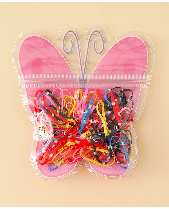 Babyhug Rubber Bands Pack of 4 - Multicolor
