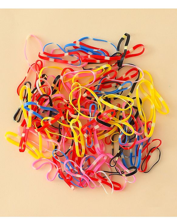 Babyhug Rubber Bands Pack of 4 - Multicolor