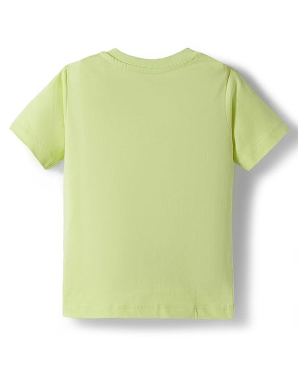 Babyhug 100% Cotton Knit  Half Sleeves T-Shirt with Stripes & Nautical Print Pack of 3 - Light Blue & Light Green