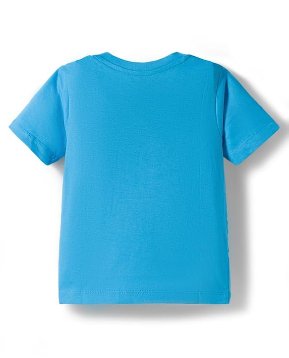 Babyhug 100% Cotton Knit  Half Sleeves T-Shirt with Stripes & Nautical Print Pack of 3 - Light Blue & Light Green