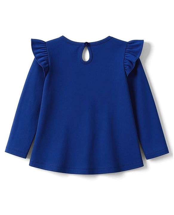 Babyhug 100% Cotton Knit Full Sleeves T-Shirt with Heart & Text Print Pack of 3 - Navy Blue & Pink