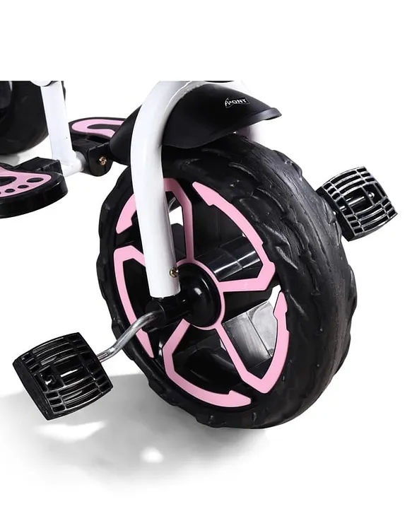 バンビー/フェアリー 5 in 1 Baby Tricycle with Parental Push Handle & 180° Reversible