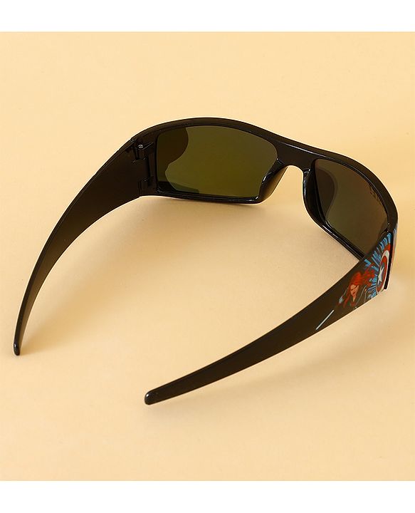 Pine Kids Marvel Sunglasses With Avengers Print - Black