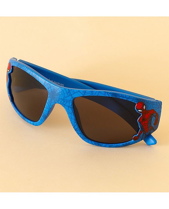 Pine Kids Marvel Sunglasses With Spider Man Print - Blue