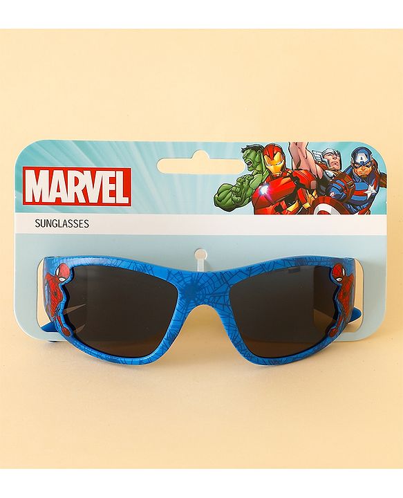 Pine Kids Marvel Sunglasses With Spider Man Print - Blue