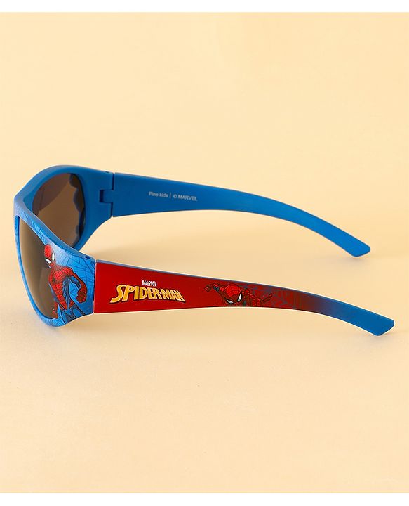 Pine Kids Marvel Sunglasses With Spider Man Print - Blue