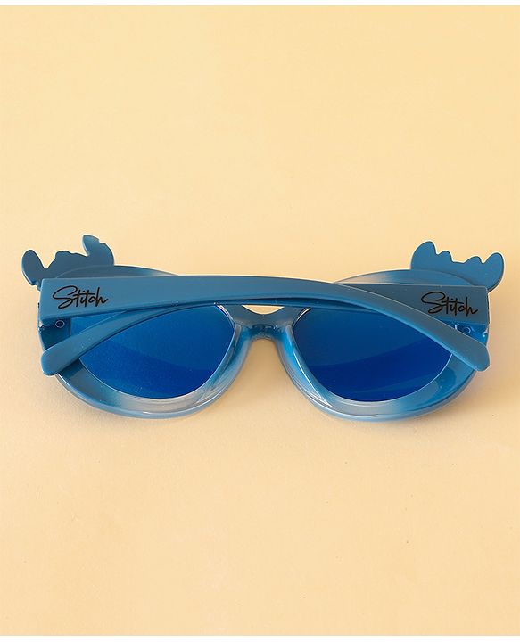 Babyhug Free Size Sunglasses With Stitch Applique - Blue