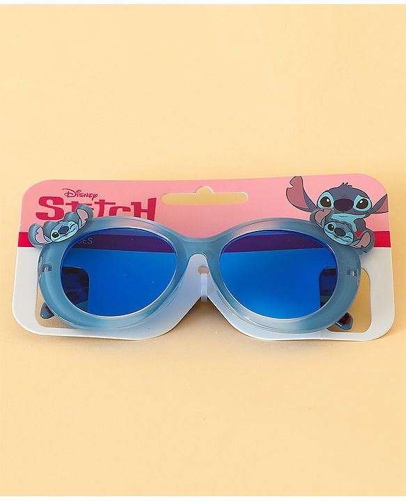 Babyhug Free Size Sunglasses With Stitch Applique - Blue