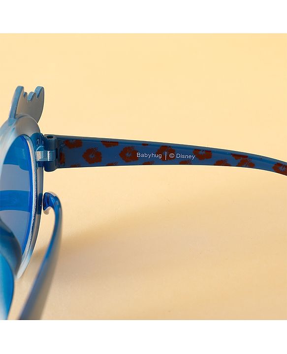 Babyhug Free Size Sunglasses With Stitch Applique - Blue