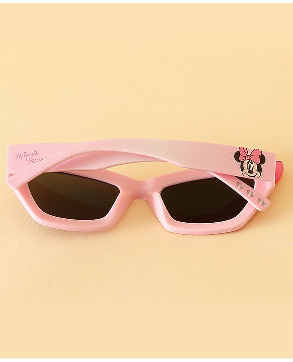 Pine Kids Free Size Sunglasses With Bow Applique - Pink