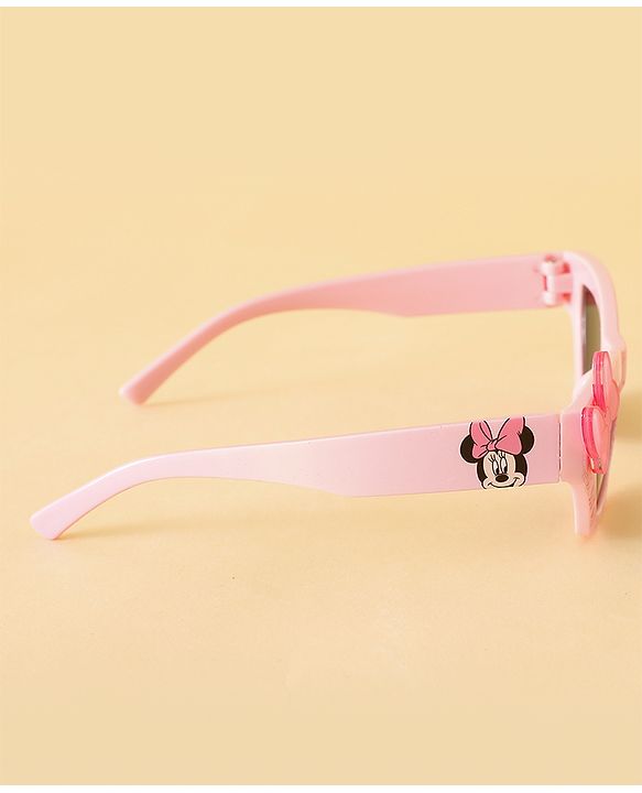 Pine Kids Free Size Sunglasses With Bow Applique - Pink