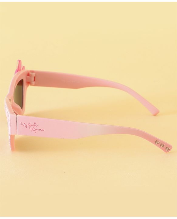 Pine Kids Free Size Sunglasses With Bow Applique - Pink