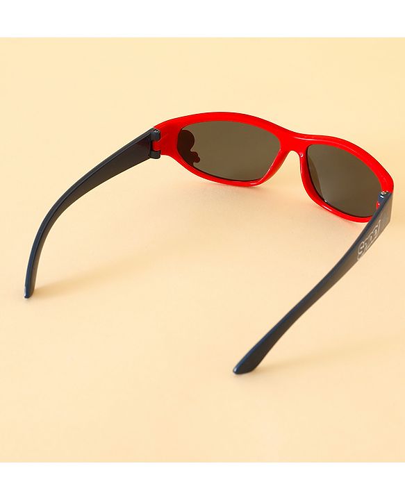 Babyhug Sunglasses with Spiderman Theme Print  - Red