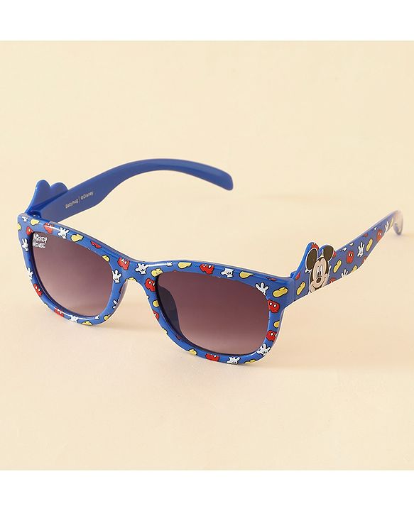 Babyhug Sunglasses with Mickey Mouse Theme Printed Sunglass -  Blue