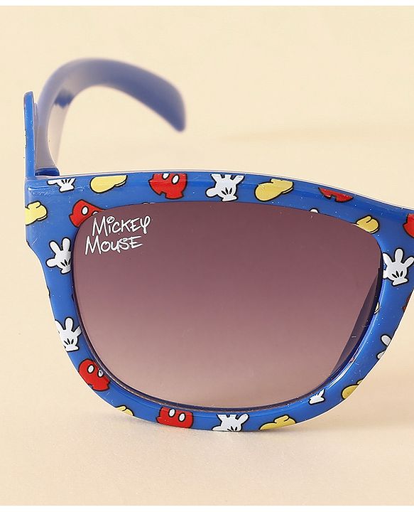 Babyhug Sunglasses with Mickey Mouse Theme Printed Sunglass -  Blue