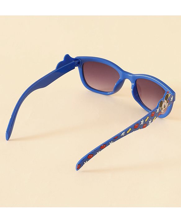 Babyhug Sunglasses with Mickey Mouse Theme Printed Sunglass -  Blue