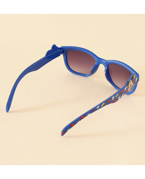 Babyhug Sunglasses with Mickey Mouse Theme Printed Sunglass -  Blue