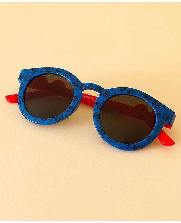 Babyhug Free Size Solid Colour Round Sunglasses - Multicolor