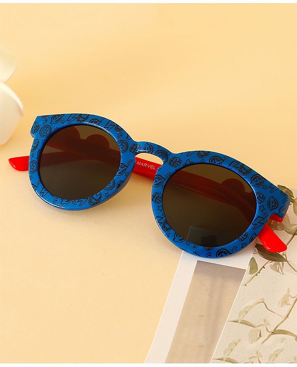 Babyhug Free Size Solid Colour Round Sunglasses - Multicolor