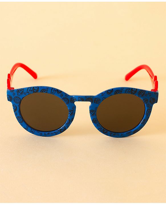 Babyhug Free Size Solid Colour Round Sunglasses - Multicolor