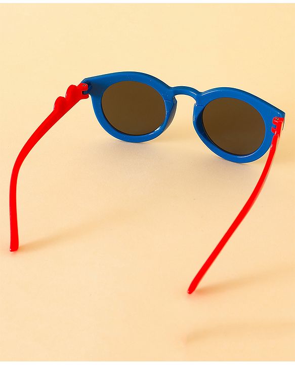 Babyhug Free Size Solid Colour Round Sunglasses - Multicolor