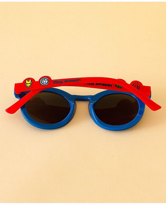 Babyhug Free Size Solid Colour Round Sunglasses - Multicolor