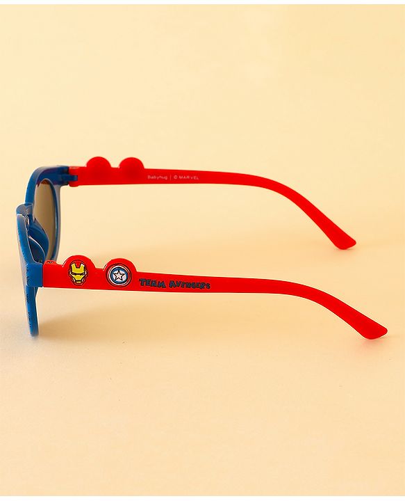 Babyhug Free Size Solid Colour Round Sunglasses - Multicolor