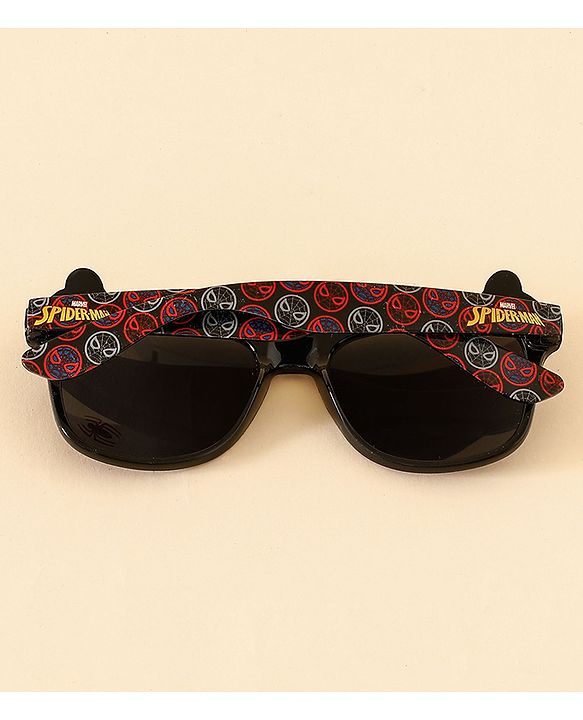 Pine Kids Spider Man Theme Printed Sunglasses - Red
