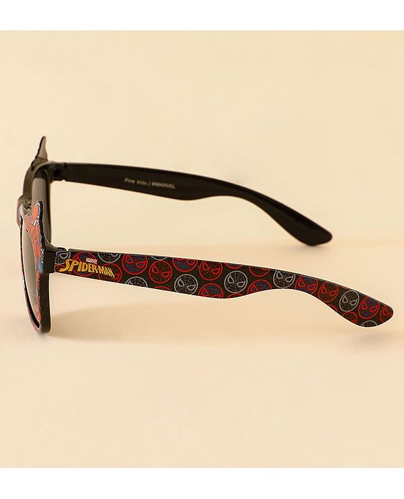 Pine Kids Spider Man Theme Printed Sunglasses - Red